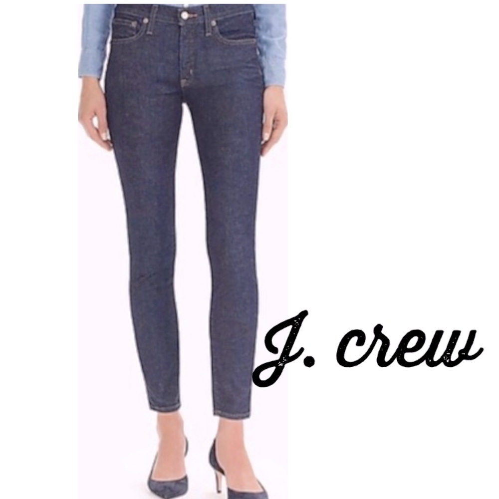 J. Crew stretch straight skinny jeans 26